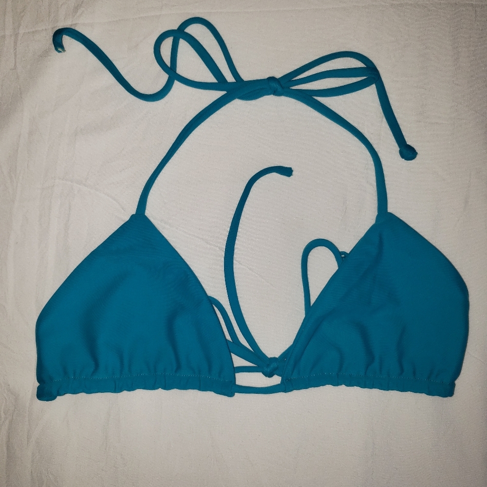 Mikoh triangle bikini top S